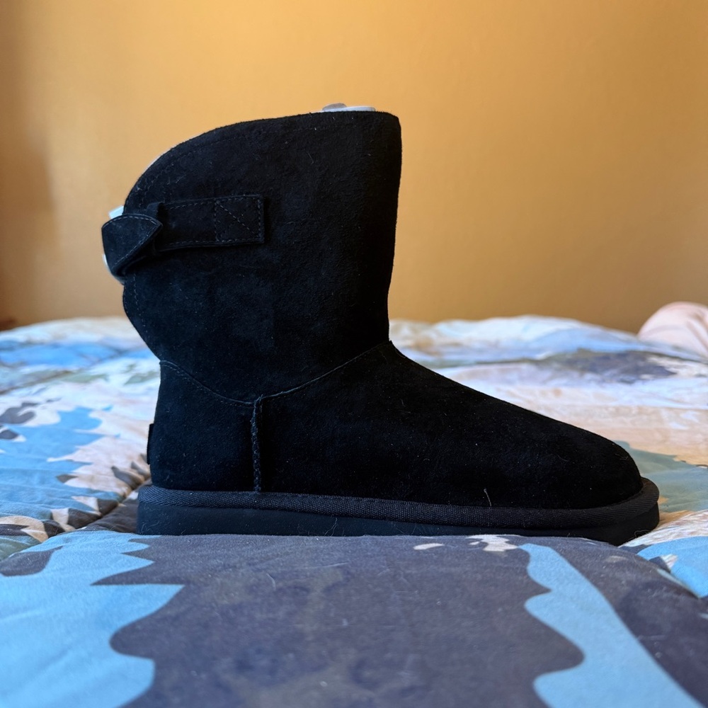 UGG Black Suede Boots